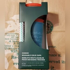 Starbucks Holiday Reusable Cold Cups